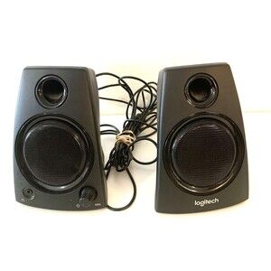 Logitech Z130 2 Piece Multimedia Stereo Speakers w/Adapter (72)